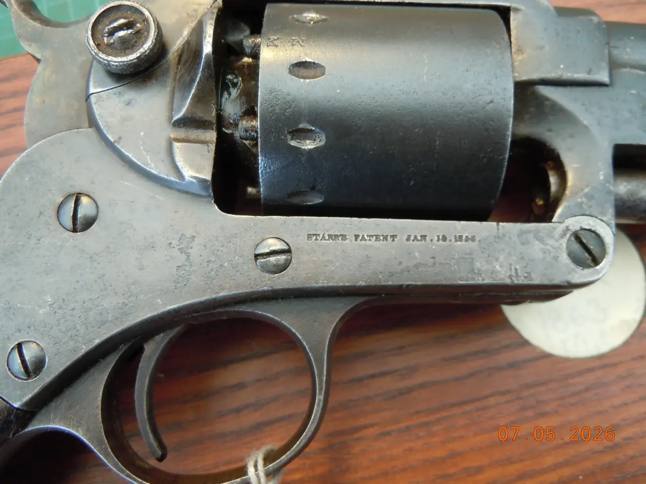 Billede 5 - Starr 1863 U.S. Borgerkrigsrevolver i kasse.