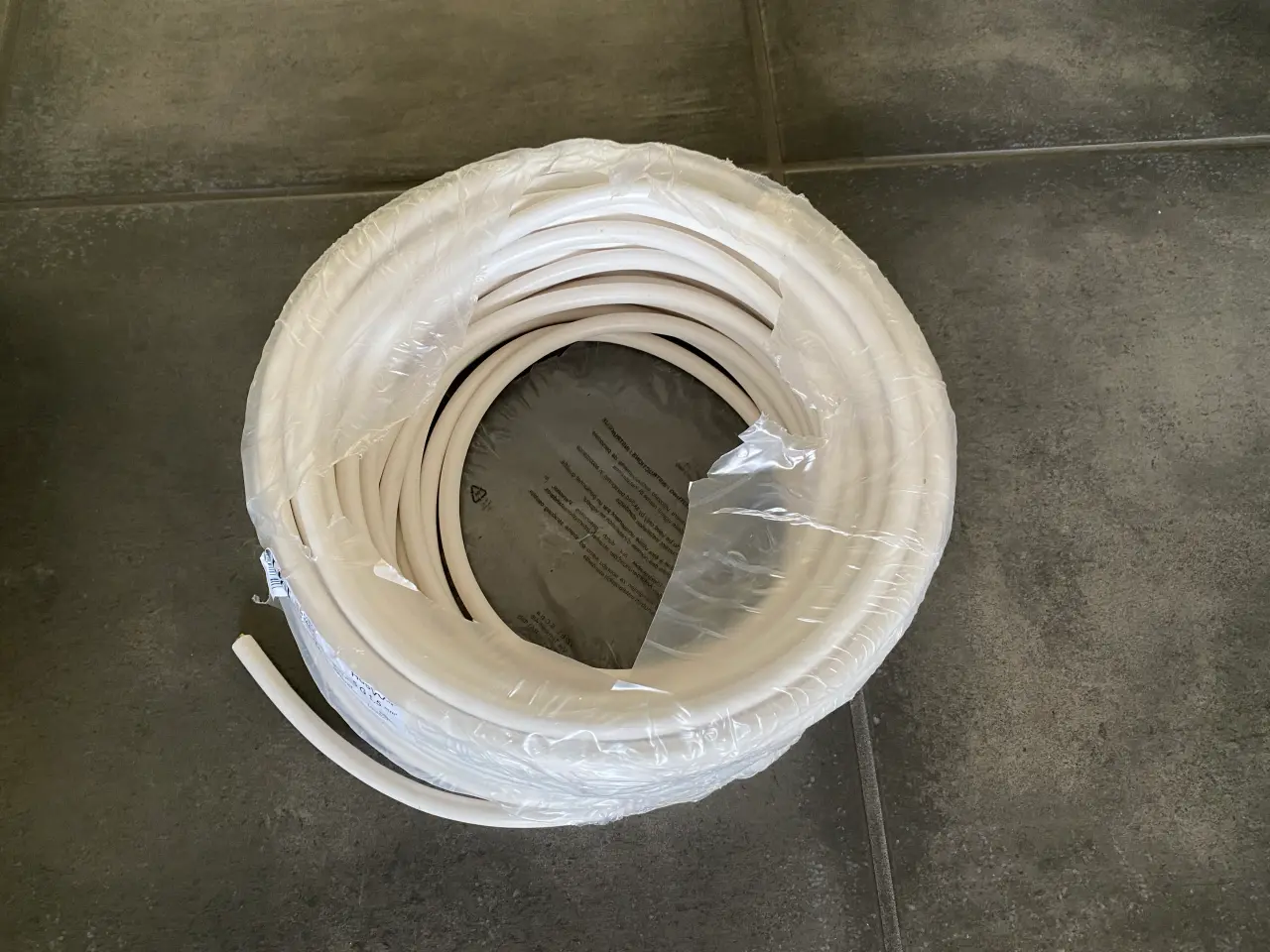 Billede 2 - RUND LEDNING 5G1,5mm2 H05VV-F HVID