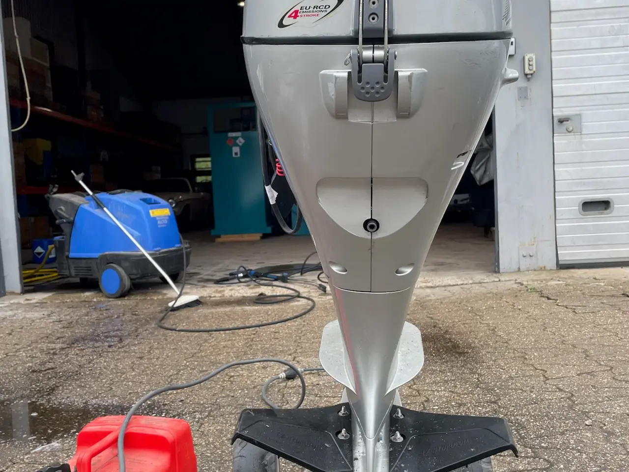 Billede 1 - 14 fod jolle med 10 hk Honda og trailer