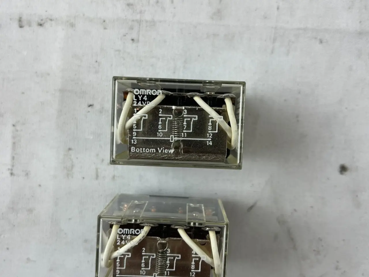 Billede 5 - Omron LY4 24VDC General Purpose relæ 4PDT Plug-In