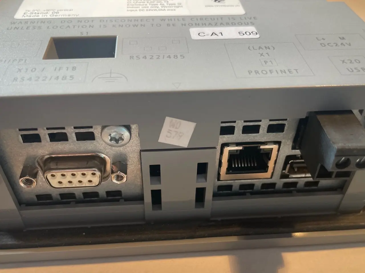Billede 4 - Siemens SIMATIC TP177B 4" Color PN/DP HMI