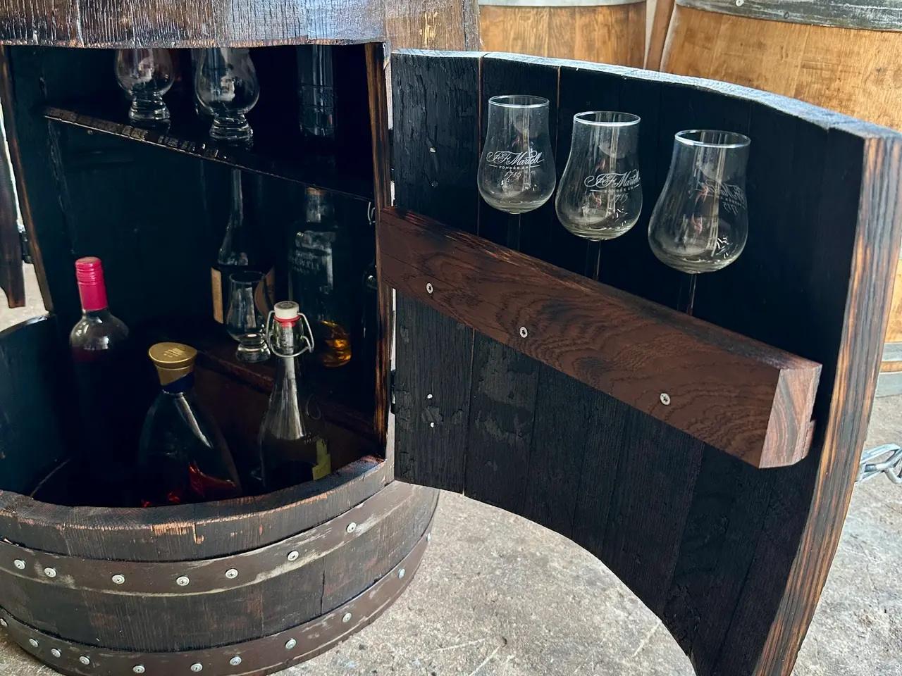 Billede 7 - Exklusivt Barskab – Original Skotsk Whiskytønde
