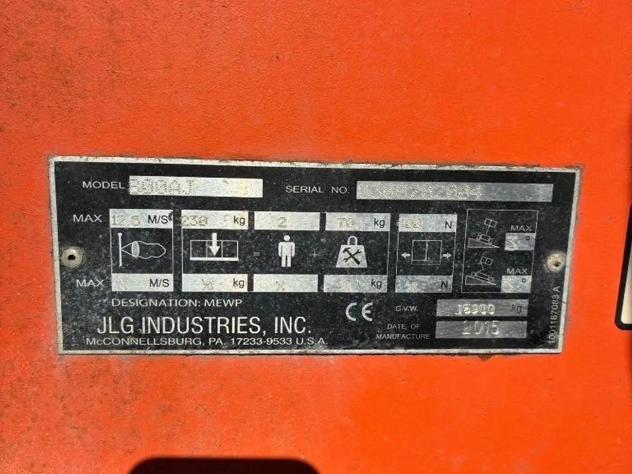 Billede 10 - JLG 800AJ  26 meter knækarms lift