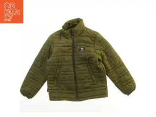 Jakke med lynlås fra Hummel (str. 146)