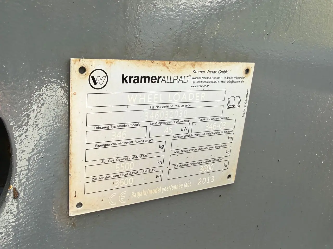 Billede 17 - Kramer 750 Med skovl