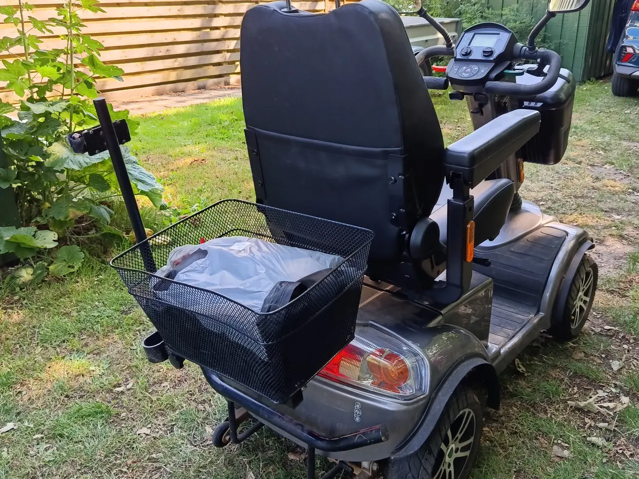 Billede 3 - LM 600 Elscooter. 4 hjulet.