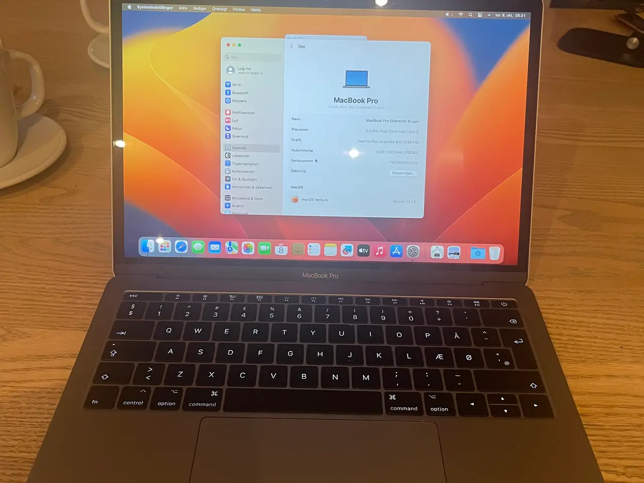 Billede 1 - MacBook Pro 13,3