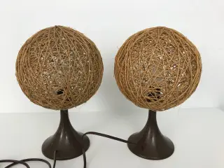 2 stk. retro bordlamper