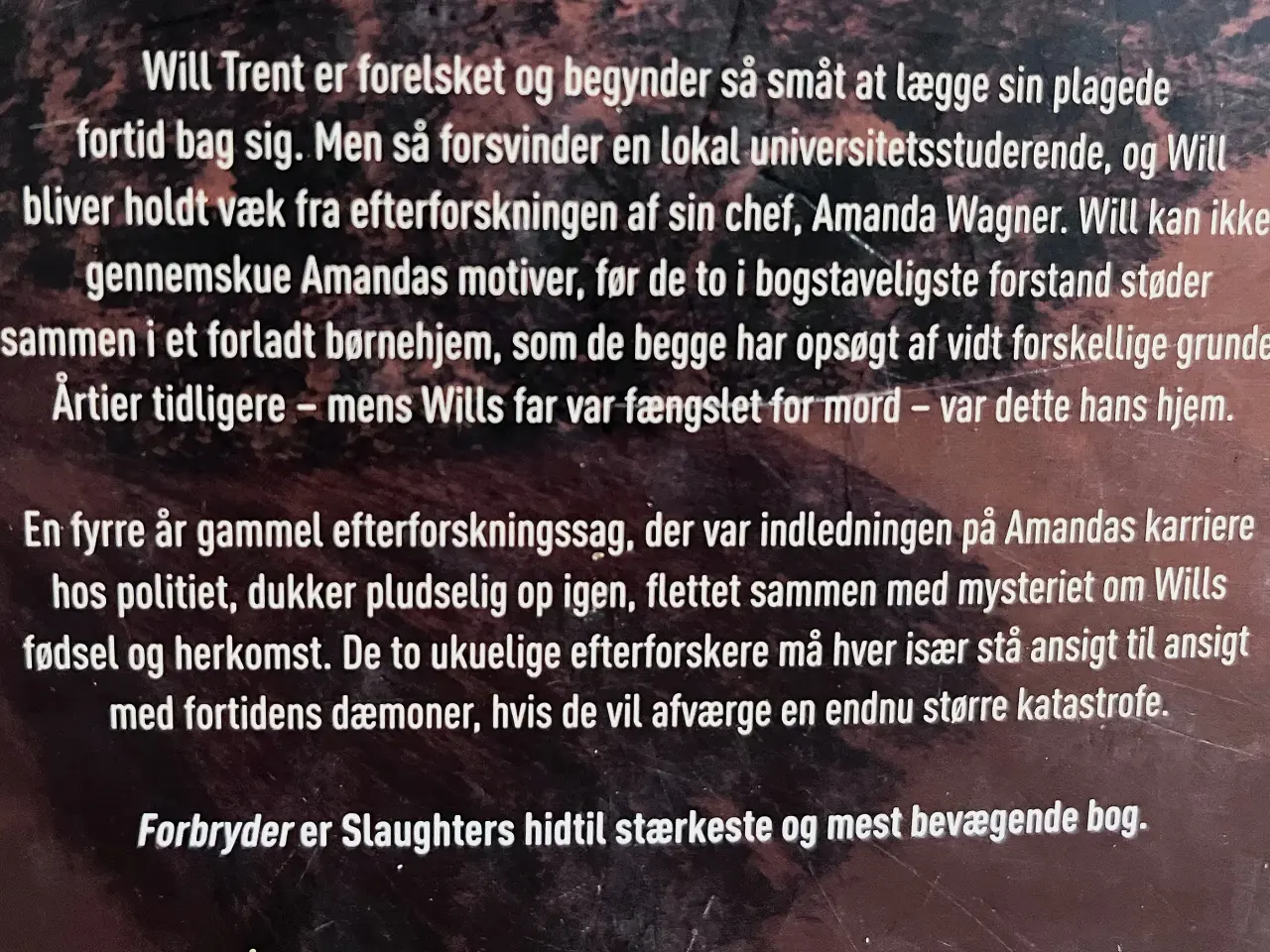 Billede 3 - Forbryderen, Karin Slaughter, Krimi