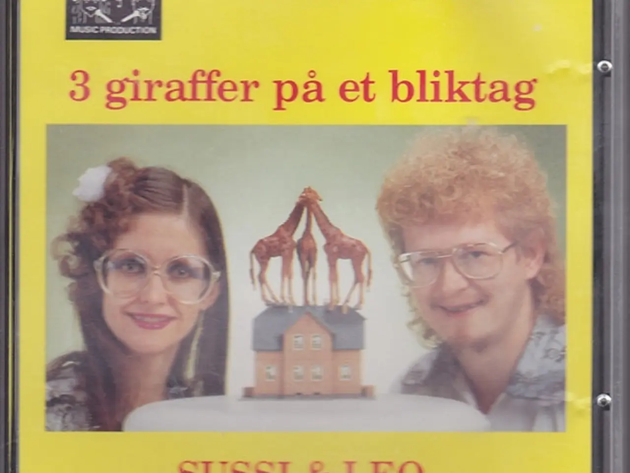 Billede 1 - Sussi & Leo – 3 Giraffer På Et Bliktag – CD