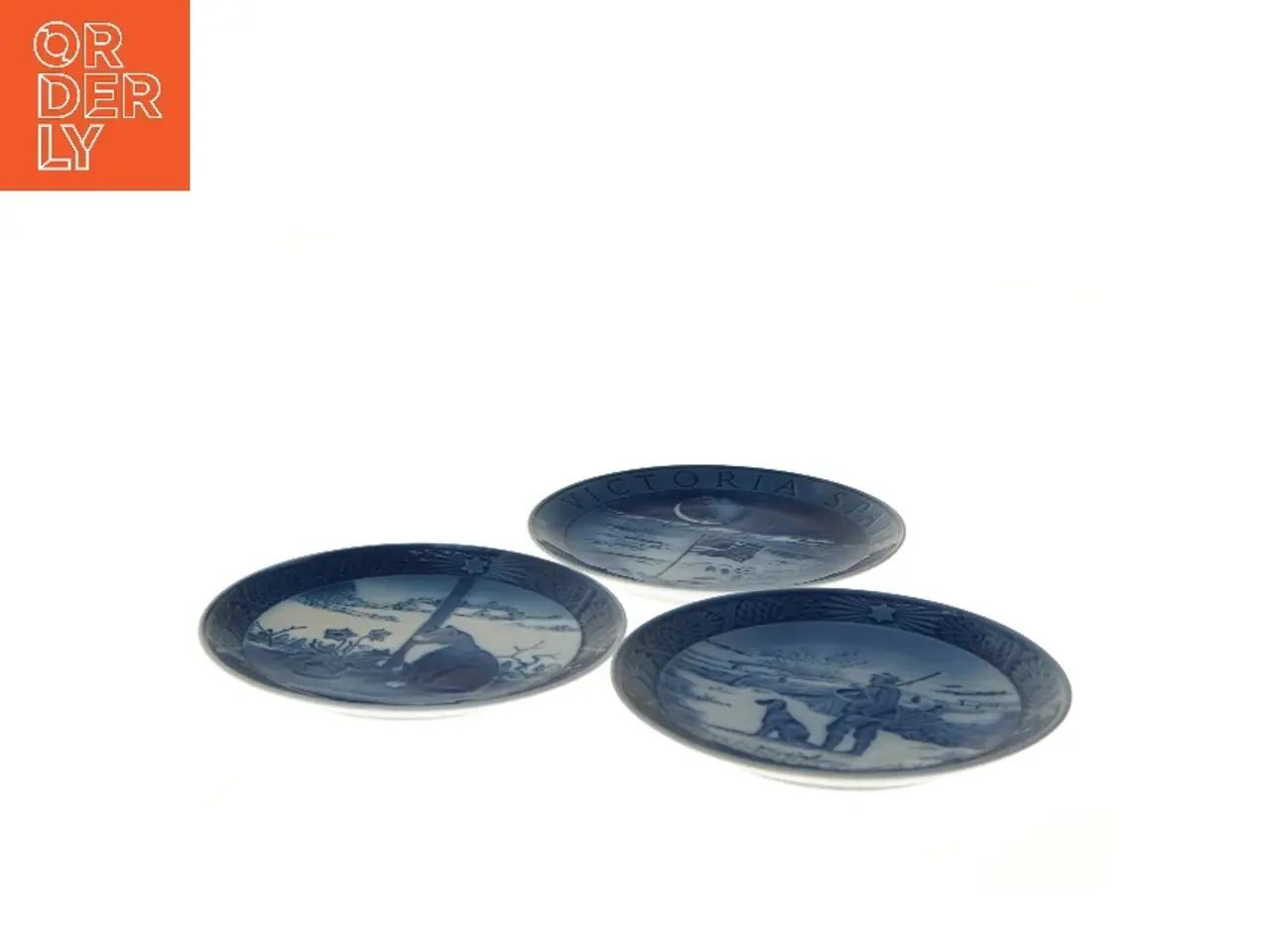 Billede 4 - Royal Copenhagen juleplatter fra Royal Copenhagen (str. 18,5 cm)