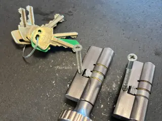 Ruko Låsecylinder med 6 nøgler