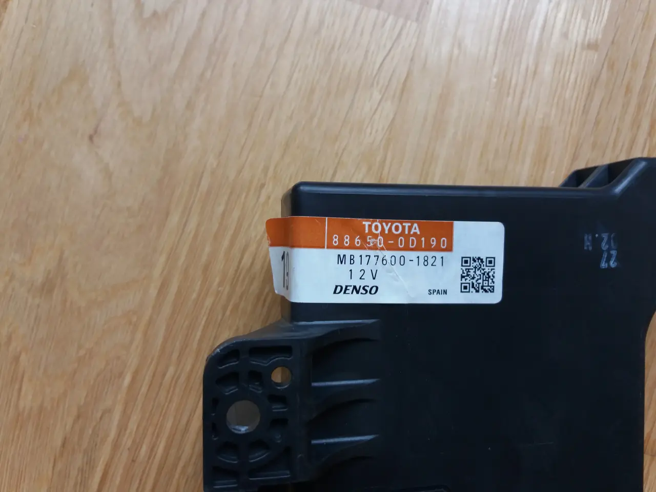 Billede 1 - Relæ for klima Toyota Yaris