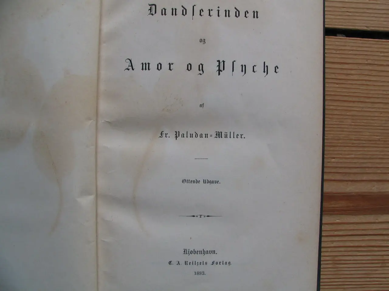 Billede 3 - Frederik Paludan-Müller, 3 noveller fra 1883