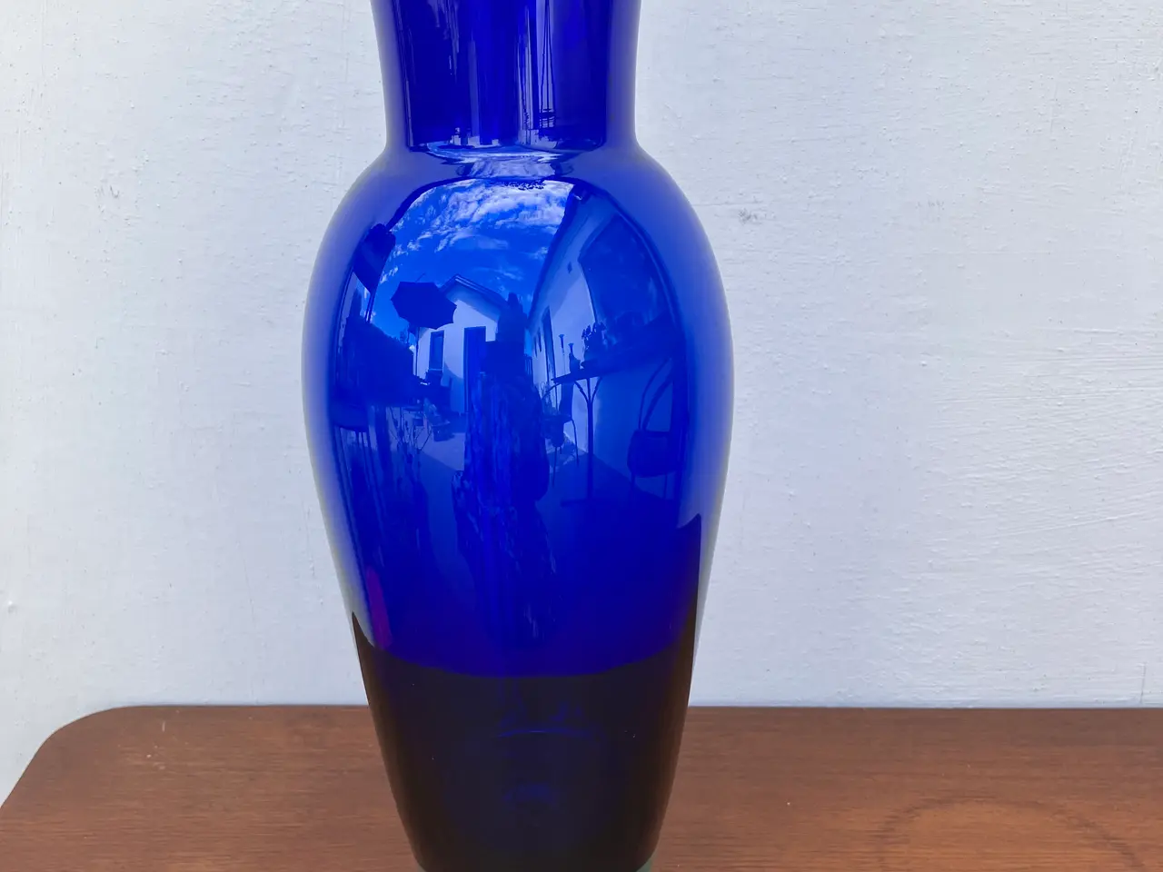 Billede 3 - Smuk Holmegaard/Royal Copenhagen vase