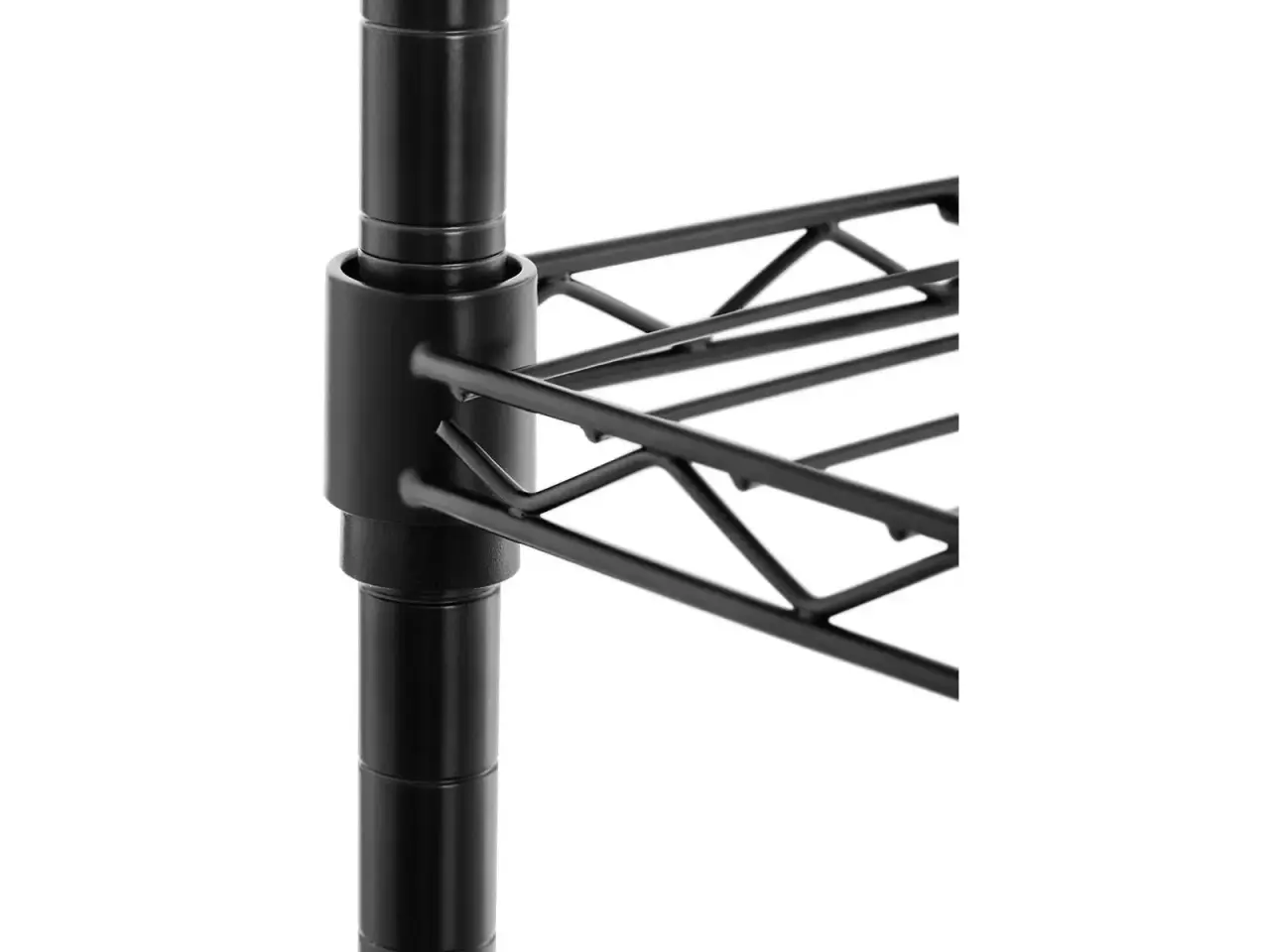 Billede 3 - Rustfri Stålreol (60x40x180cm) – 50kg pr. Hylde