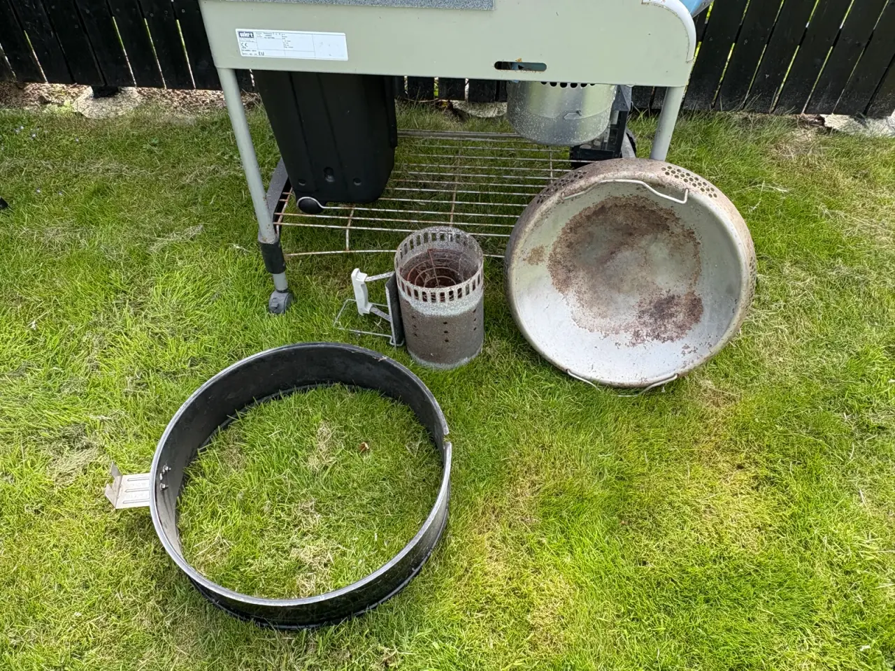 Billede 3 - Weber kuglegrill med wok