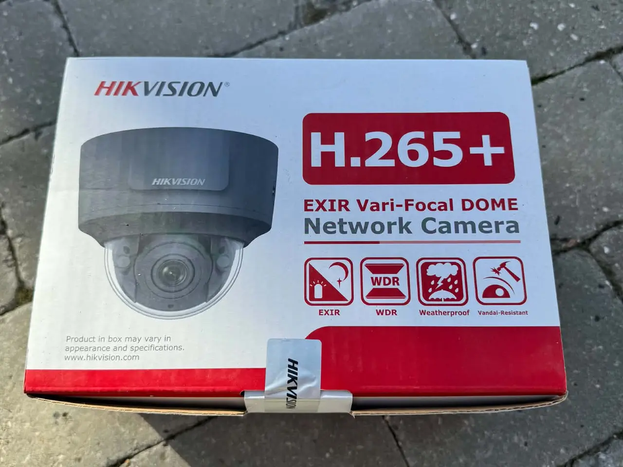 Billede 1 - Hikvision EXIR Vari-Focal Dome netværkskamera H.26