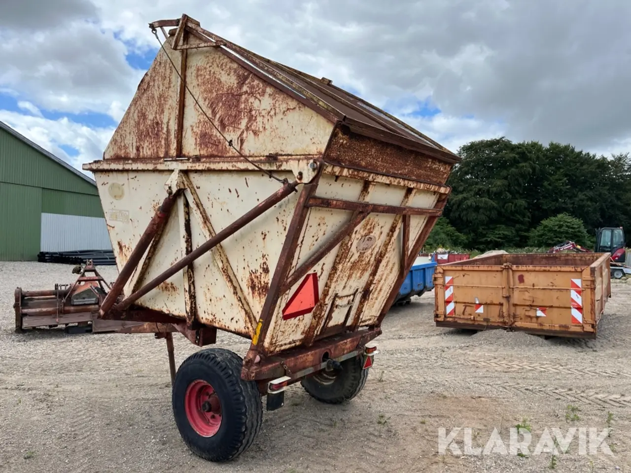 Billede 2 - Højtipvogn Vicon HT 5000