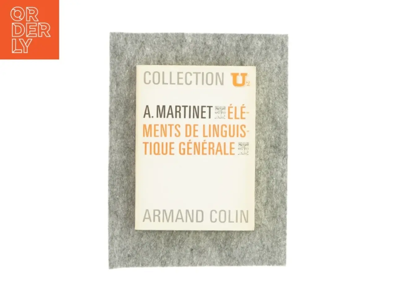 Billede 1 - Éléments de linguistique générale (bog)