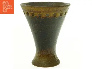 Keramik Lampe skærm med lys huller (str. 15 x 19 cm)