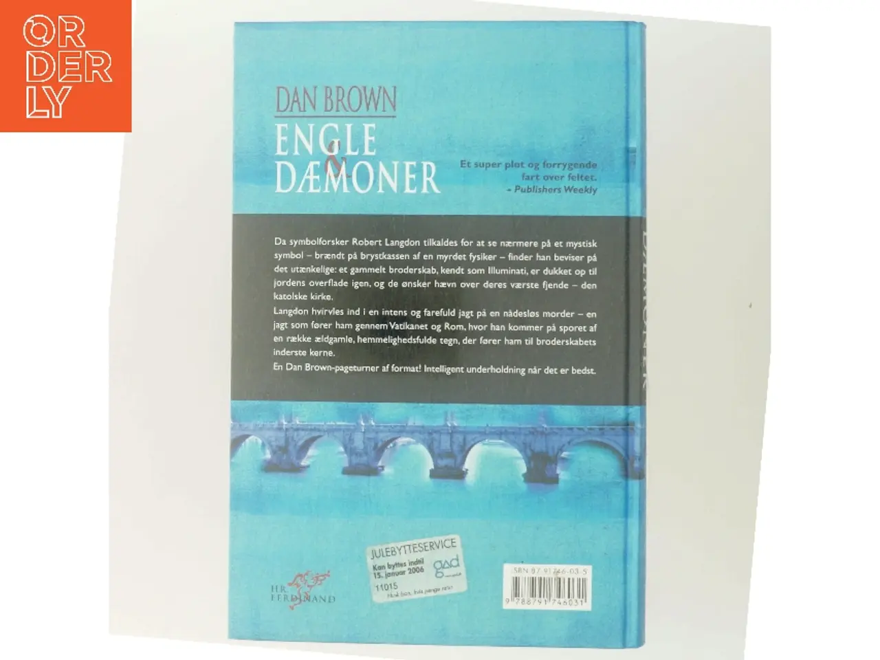 Billede 3 - Engle & dæmoner af Dan Brown (Bog)