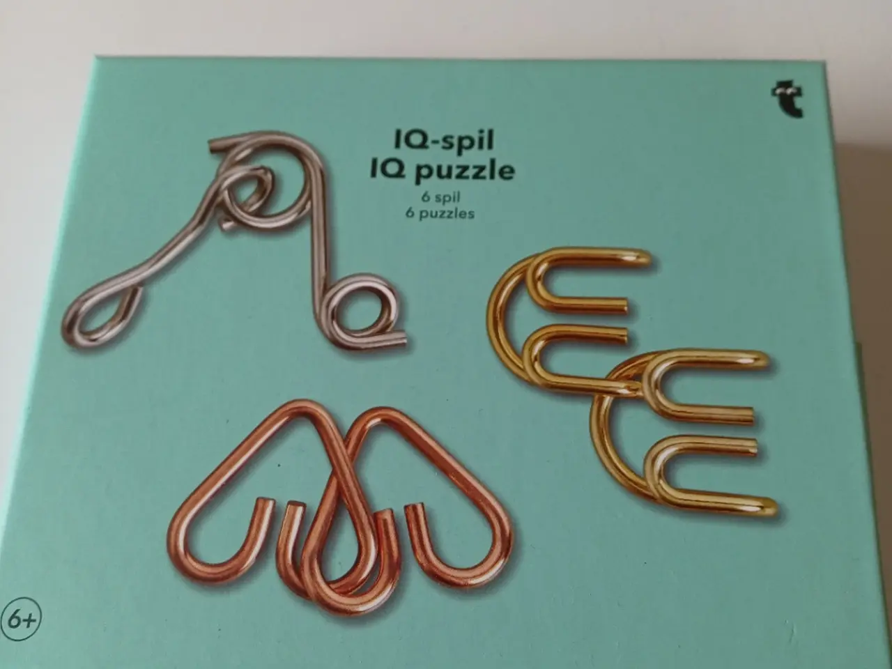 Billede 1 - IQ-spil metal hjernevridere puslespil for familien