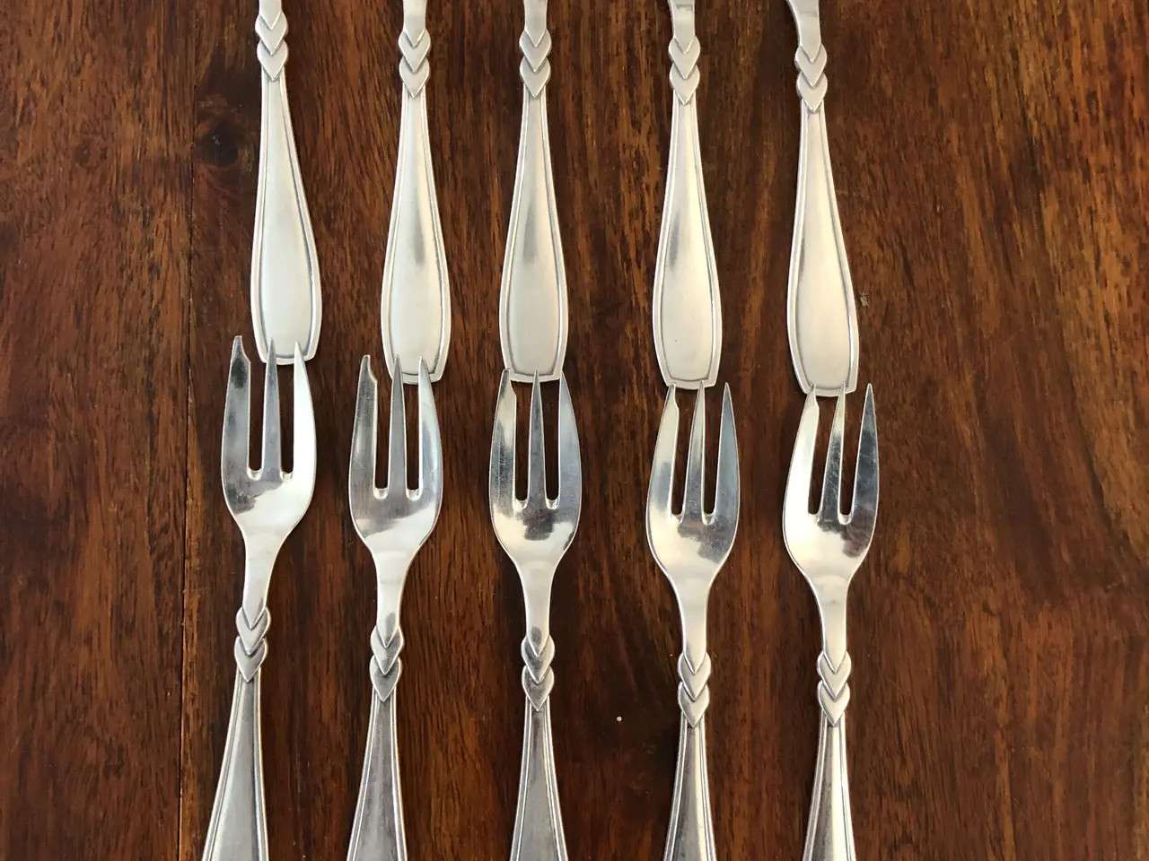 Billede 1 - 10 stk Rex Kagegaffel