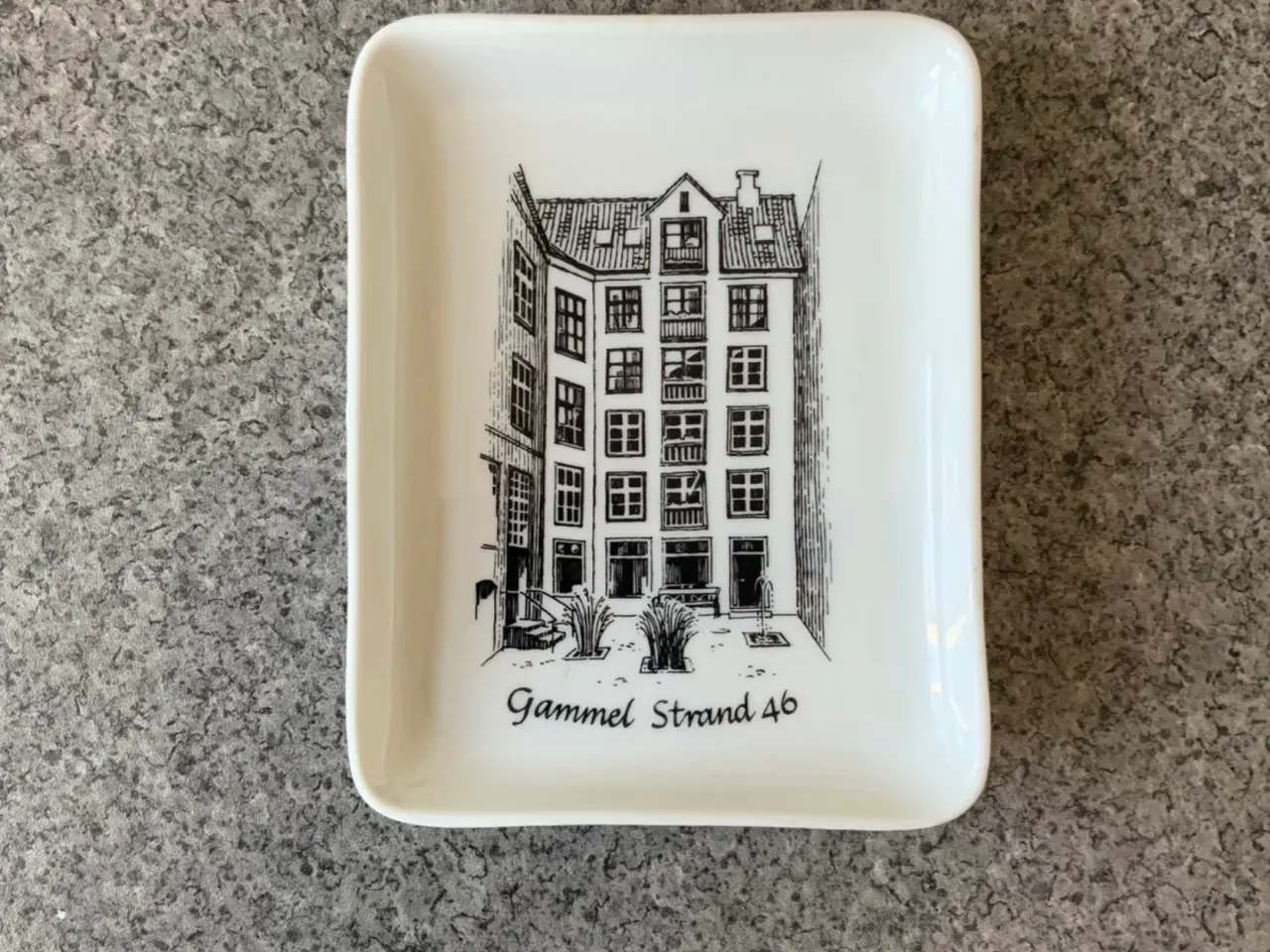 Billede 1 - Porcelæn Gammel Strand 46, mini-tarelke