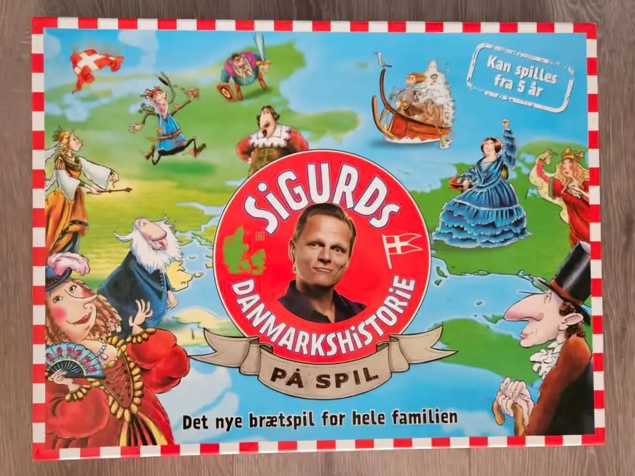 Billede 1 - Sigurds Danmarkshistorie spil