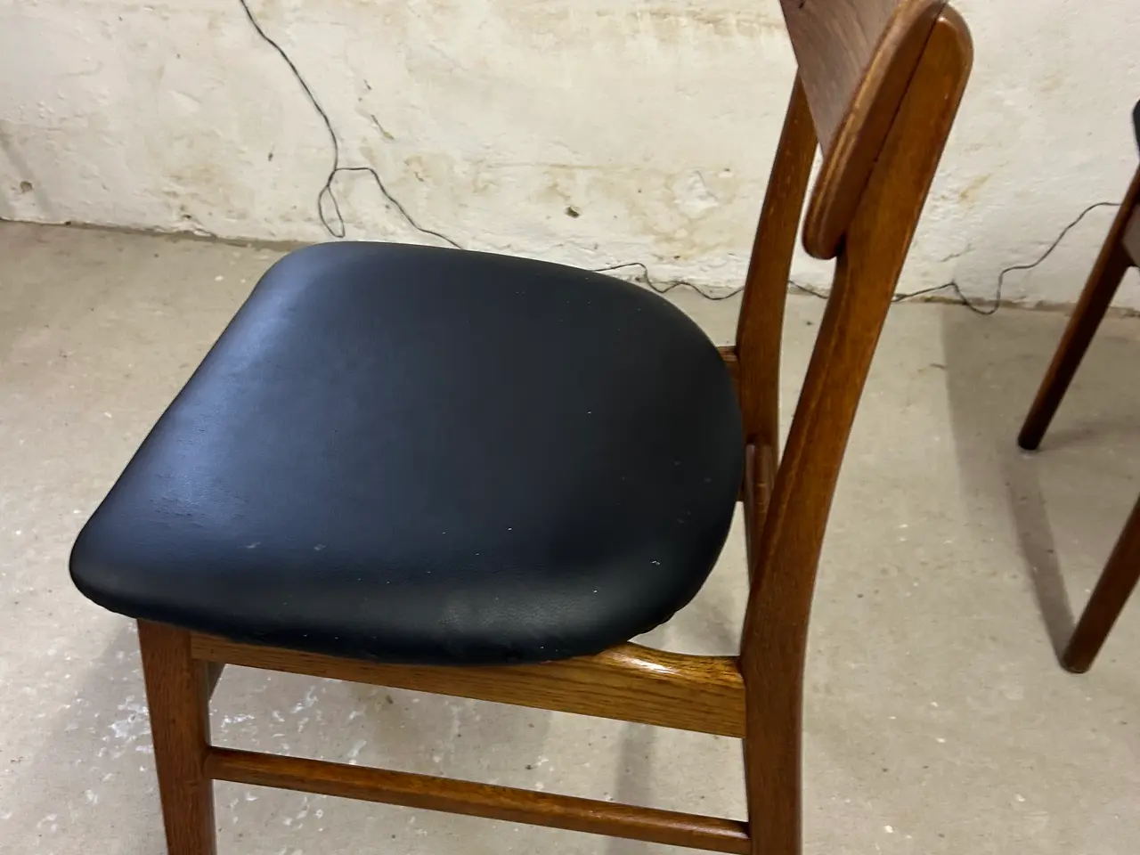 Billede 2 - 4 stk. Farstrup Model 210 spisebordsstole i teak
