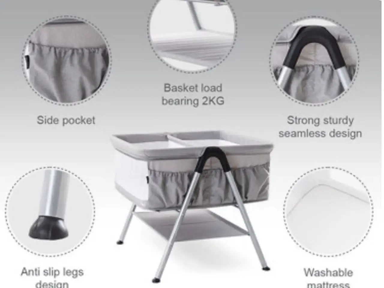 Billede 5 - Tvillinge - babyseng / vugge (bassinet)