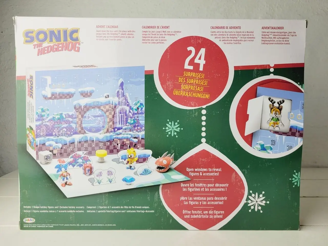 Billede 5 - 🎅🎄 NY - Sonic The Hedgehog julekalender – Ubrugt