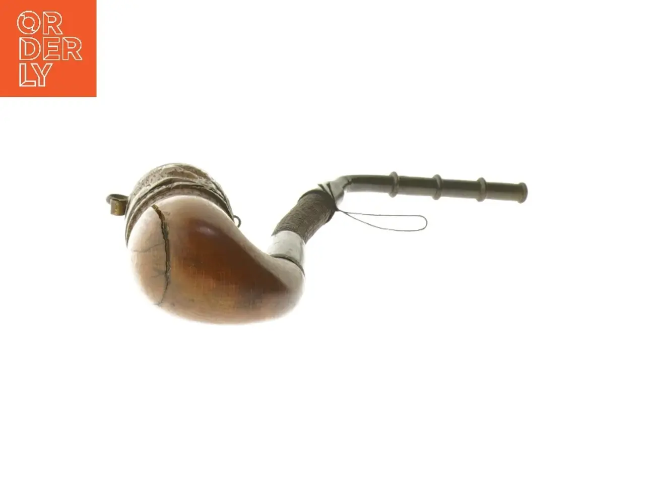 Billede 2 - Antik Træpibe (str. 28 cm)