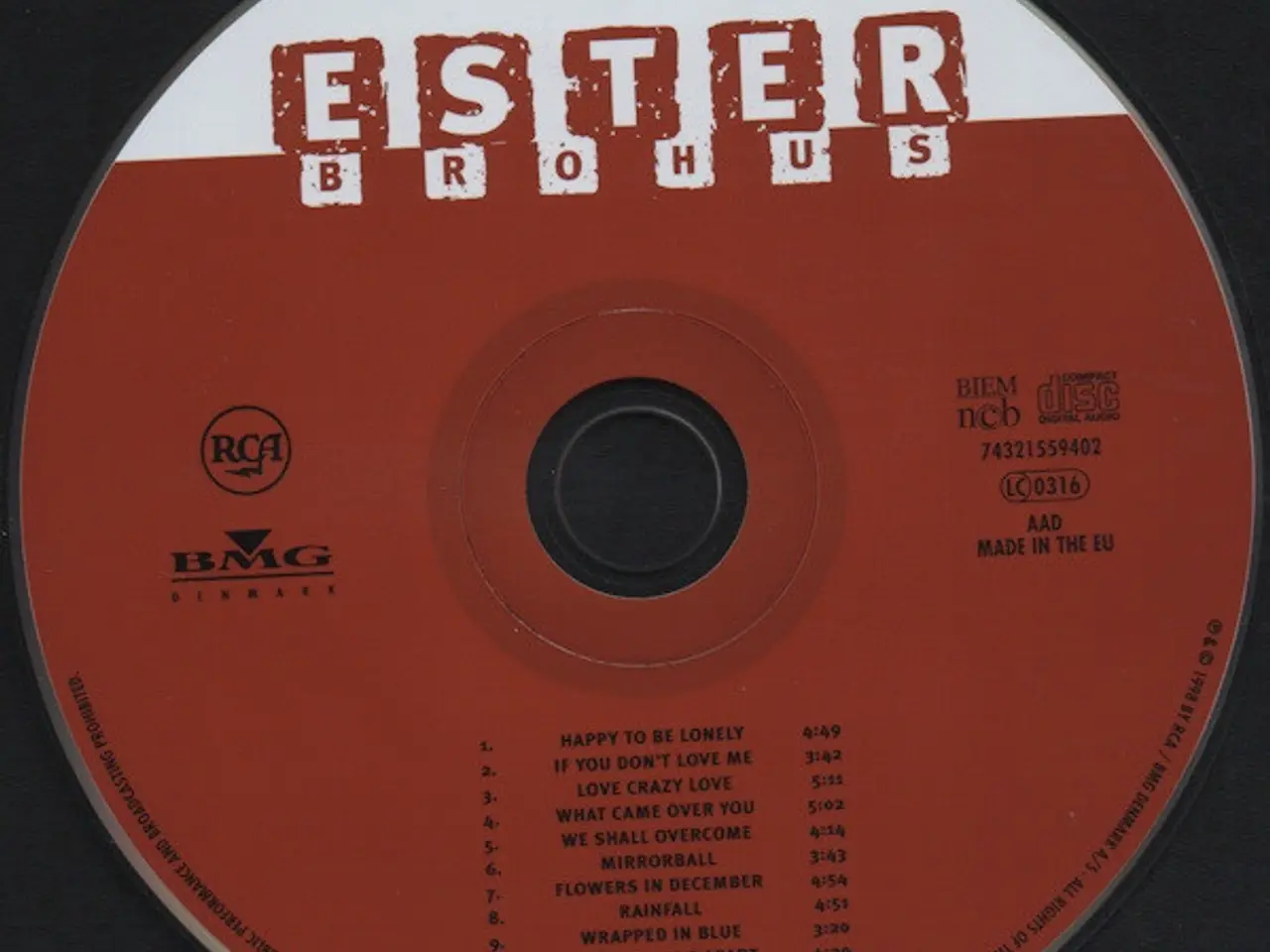 Billede 2 - Ester Brohus – Happy To Be Lonely – CD