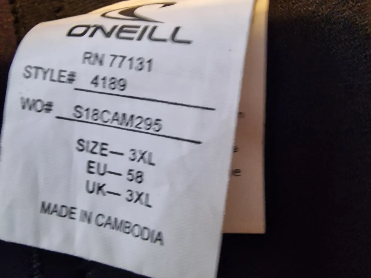 Billede 5 - ONEILL våddragt