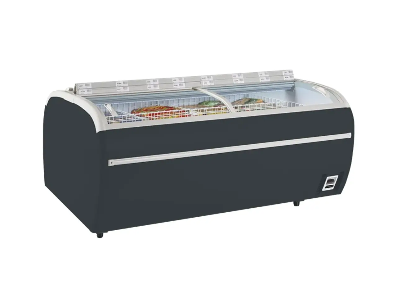 Billede 1 - Tefcold Supermarkedskøler/fryser – sort