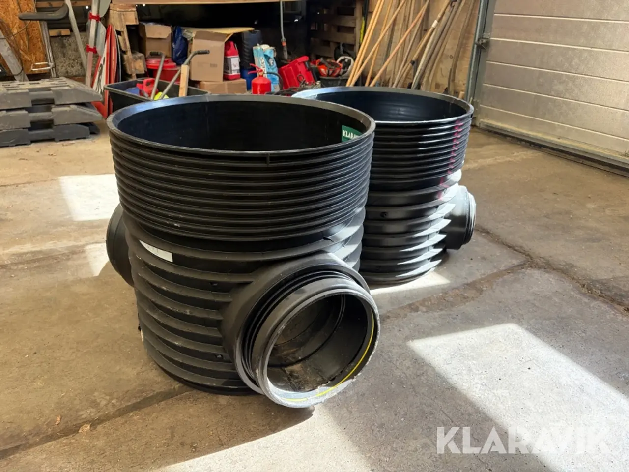 Billede 5 - Inspektions-/brøndbunde Wavin WAVIN 91 PP 2 styk