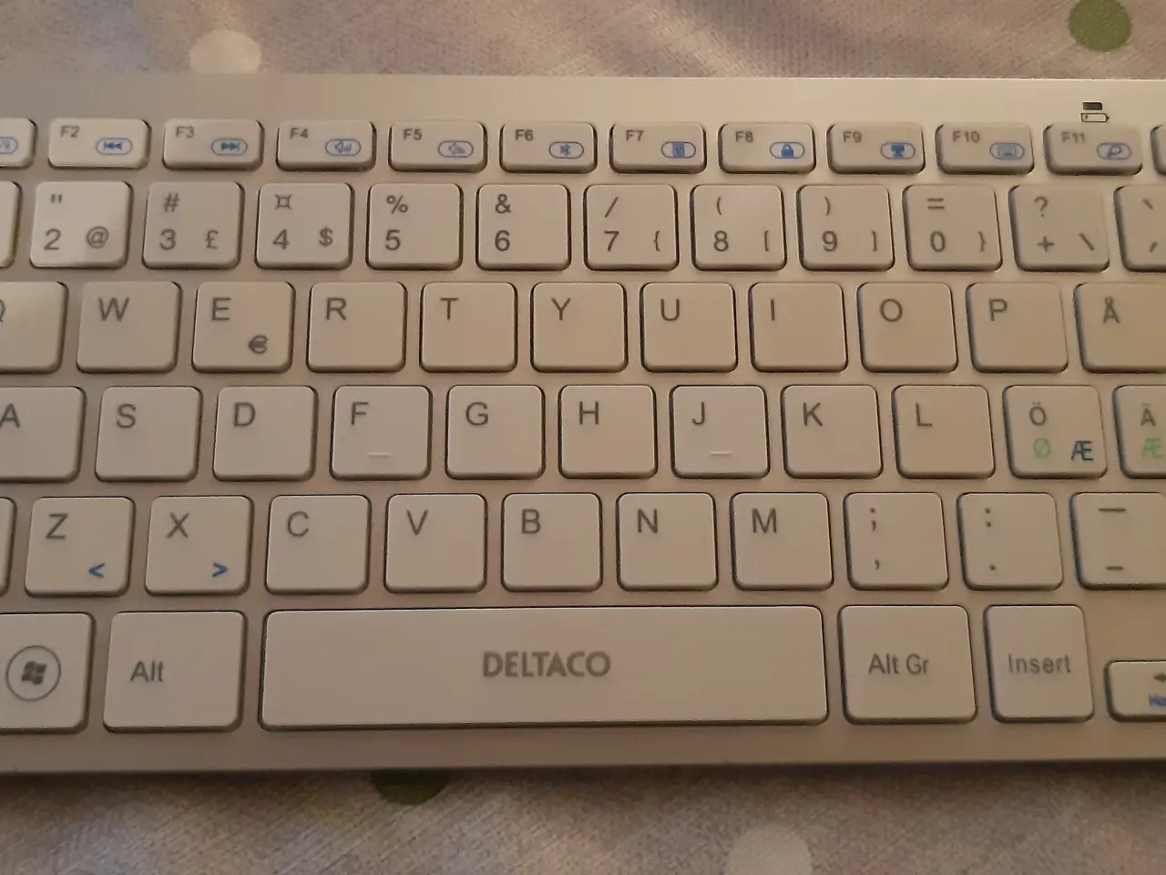 Billede 1 - Deltaco trådløs bluetooth tastatur TB-622 Mini
