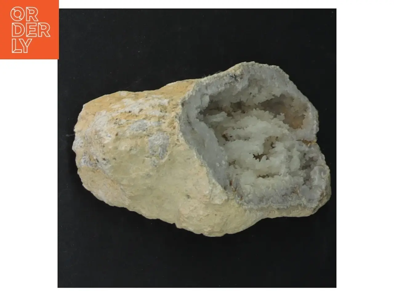 Billede 8 - Geode med krystaller (str. 13 cm)