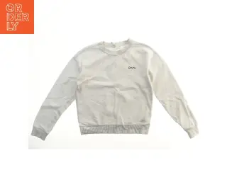 Sweatshirt med broderi fra H&M (str. XS)