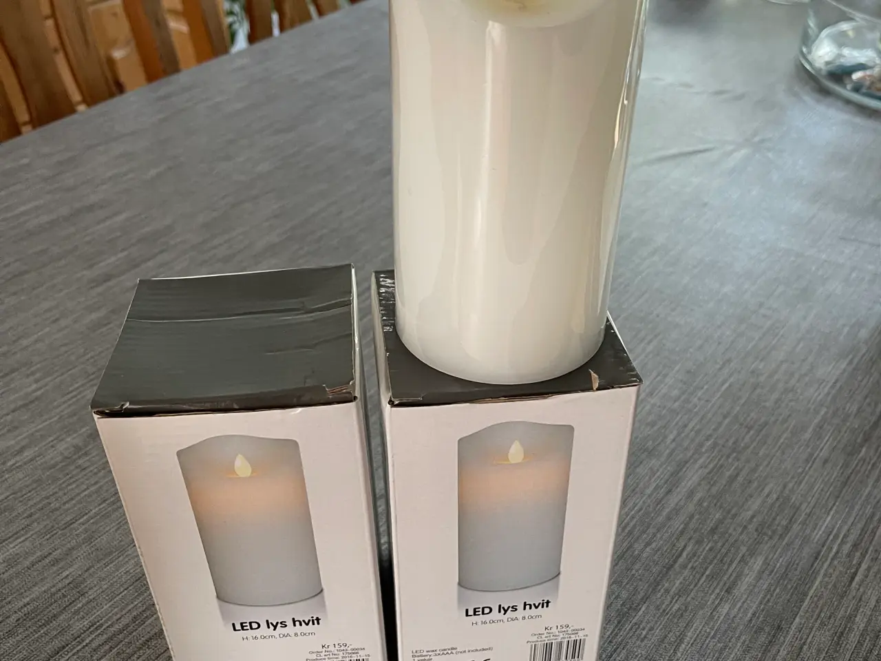 Billede 1 - Led lys (Hvid)