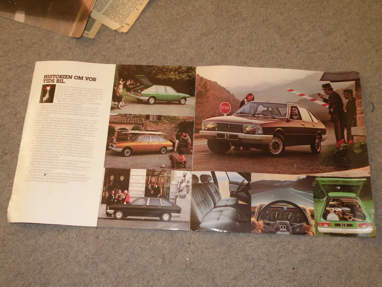 Billede 8 - SIMCA... 1307/09 inst.bog fin.. Brochure+reklamer