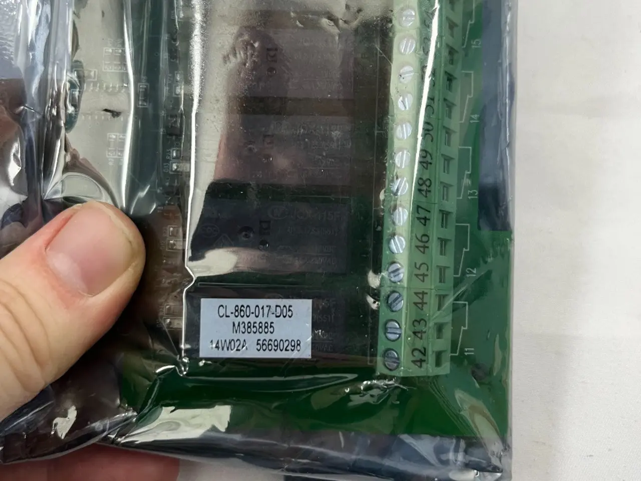 Billede 6 - HBC Radiomatic relæ Output PCB CL-860-017-D05 OEM