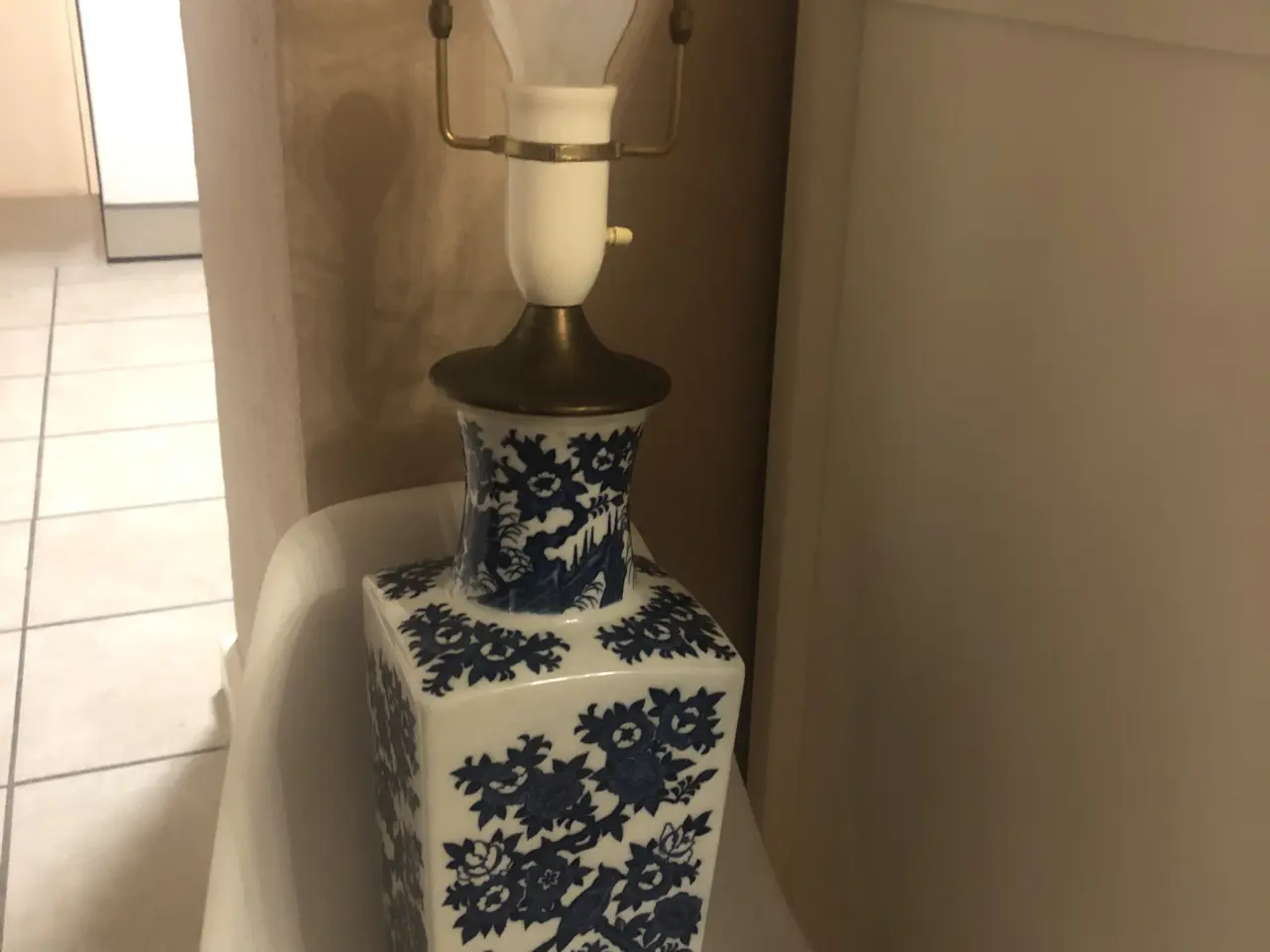 Billede 1 - Ældre japansk bordlampe