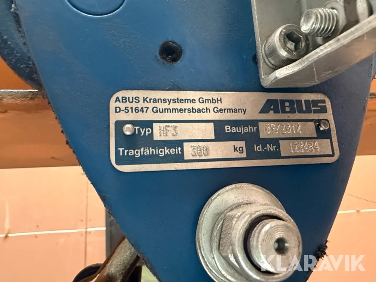 Billede 8 - Søjlekran ABUS LSX