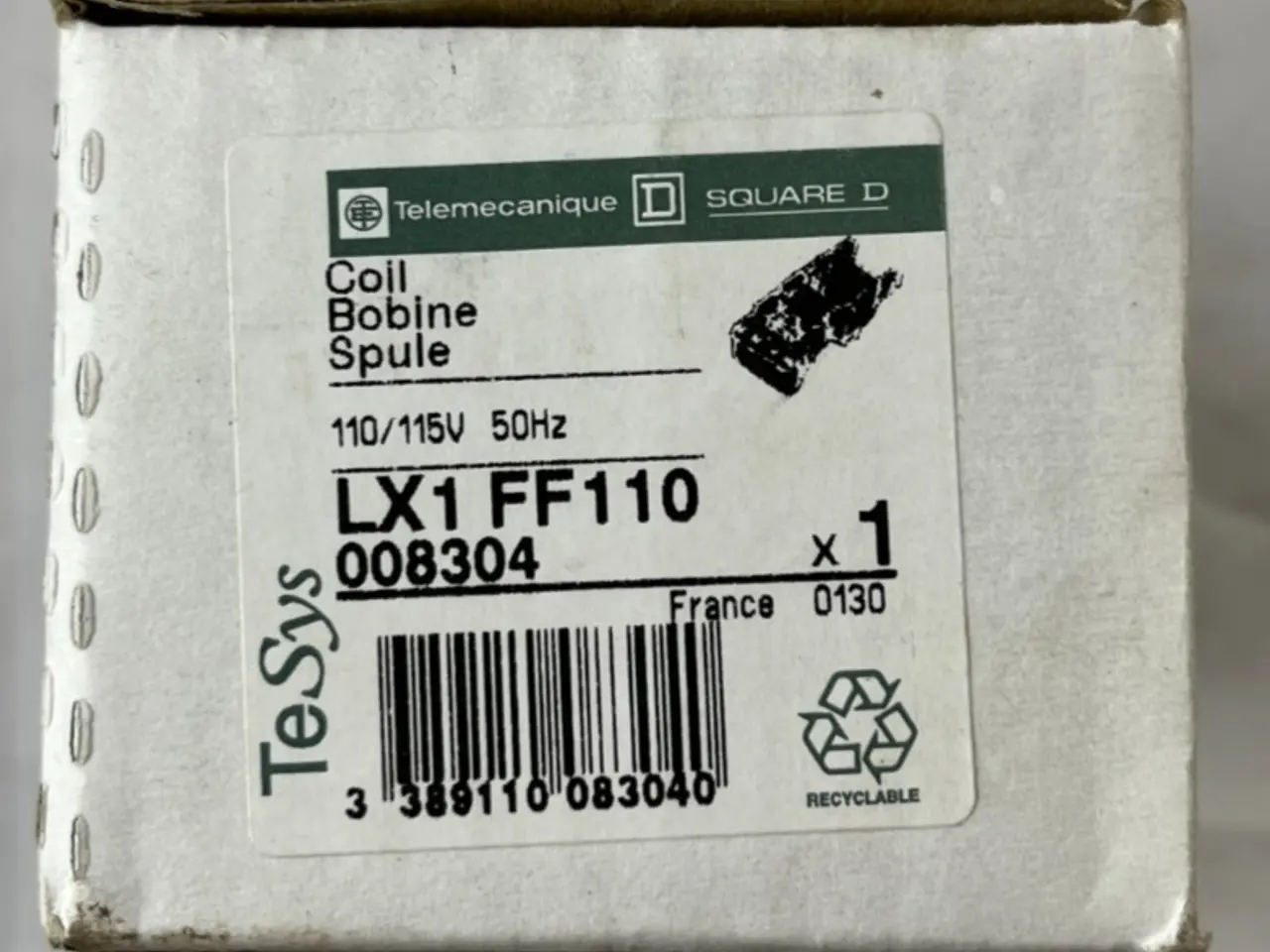 Billede 1 - Telemecanique LX1FF110 Coil 110/115V 50Hz Coil