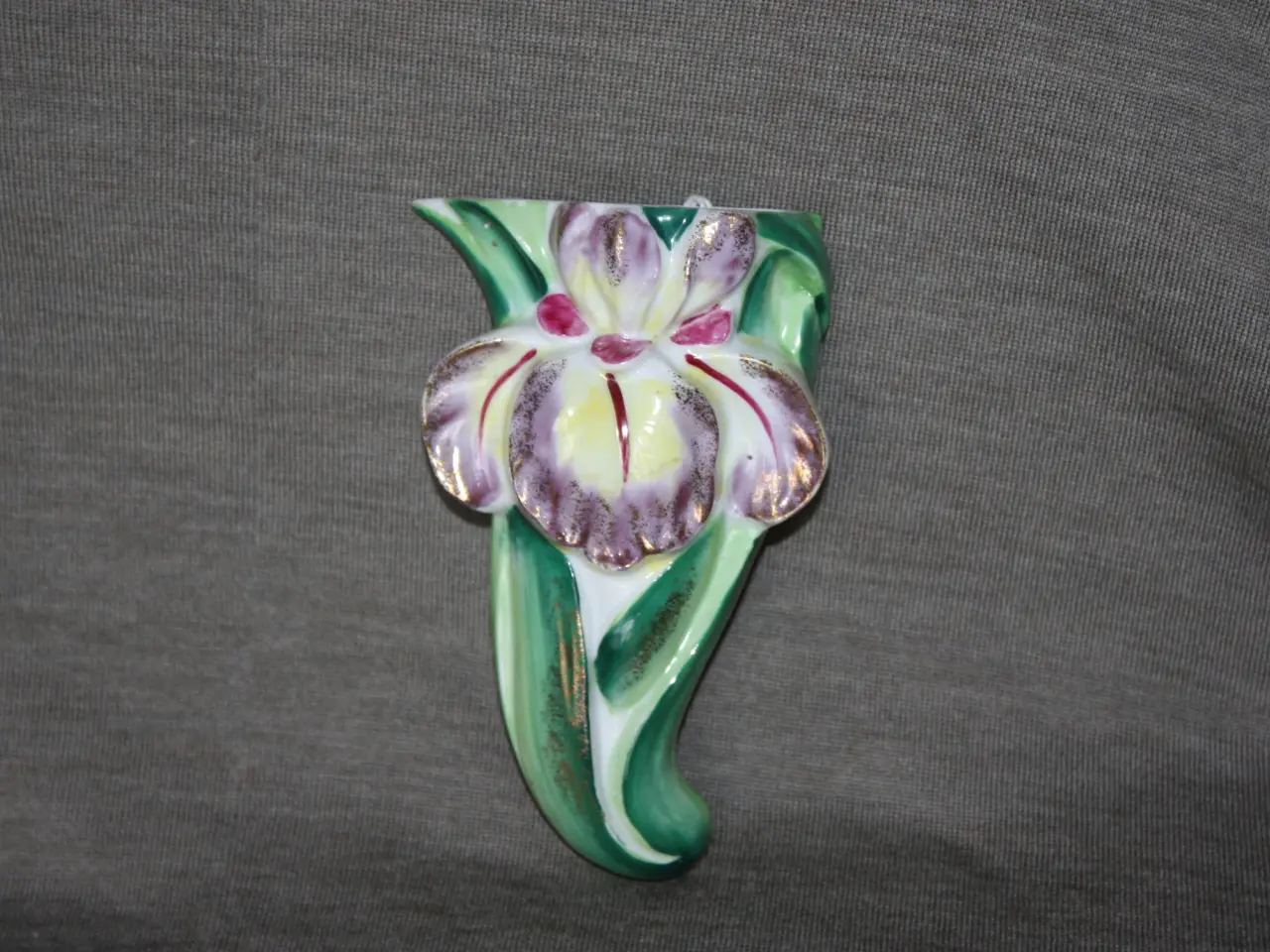 Billede 1 - Orkide væg vase højde 14 cm