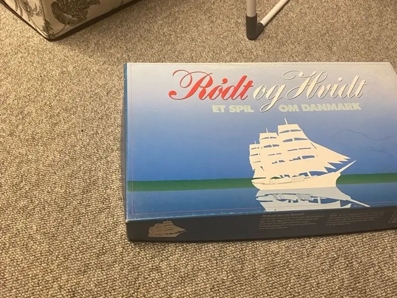Billede 1 - Rødt og hvidt et spil om Danmark