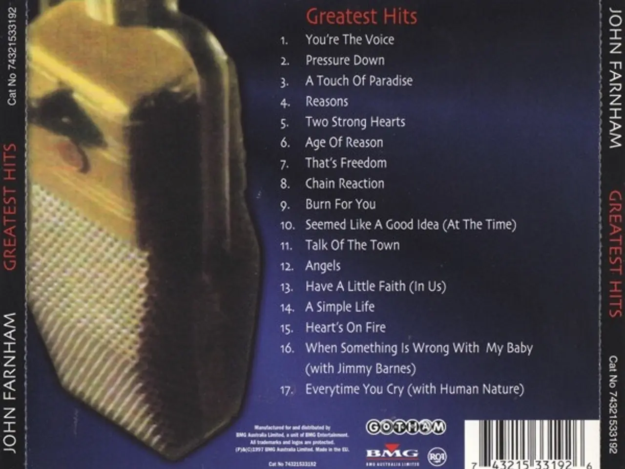 Billede 3 - John Farnham – Greatest Hits – CD